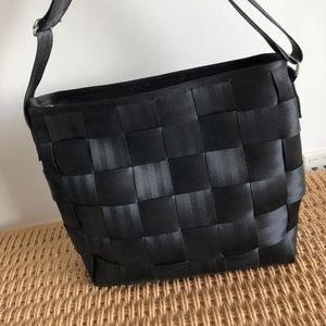 Harveys Original Seatbelt bag crossbody tote black